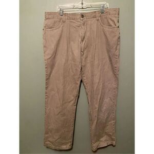 RedHead Jeans Beige Stretch Denim Straight Cotton Casual 40 By 30
